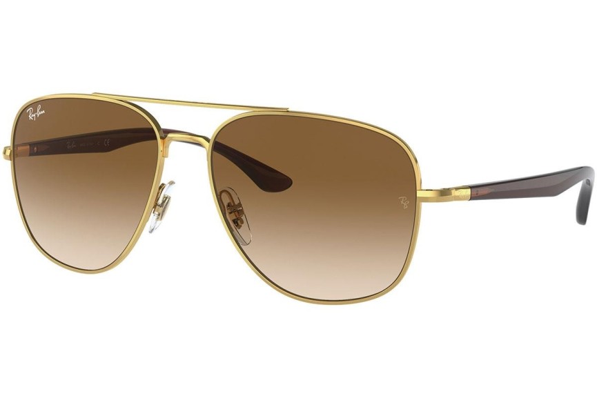 Ochelari de soare Ray-Ban RB3683 001/51 Pilot Aurii