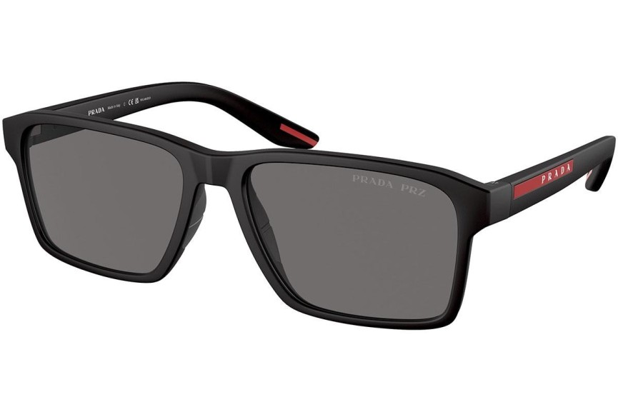 Ochelari de soare Prada Linea Rossa PS05YS DG002G Polarized Dreptunghiulari Negri