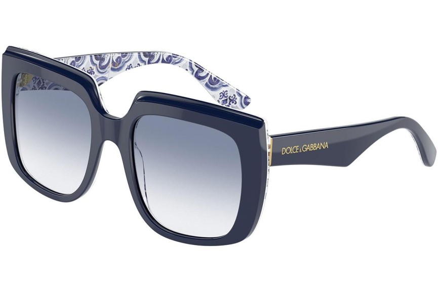 Ochelari de soare Dolce & Gabbana DG4414 341419 Pătrați Albaștri