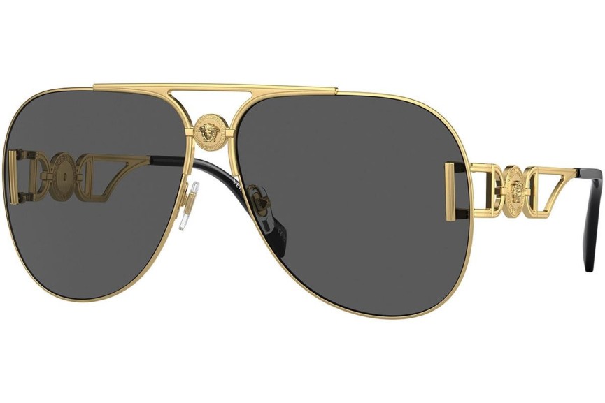 Ochelari de soare Versace VE2255 100287 Pilot Aurii