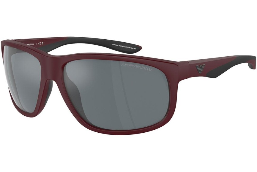 Ochelari de soare Emporio Armani EA4199U 52616G Pătrați Roșii