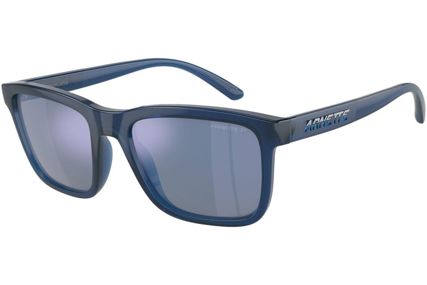 Ochelari de soare Arnette Lebowl AN4321 287322 Polarized Dreptunghiulari Albaștri