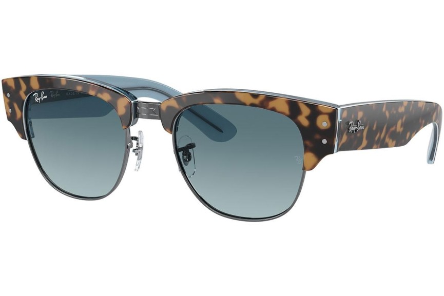 Ochelari de soare Ray-Ban Mega Clubmaster RB0316S 13163M Browline Havana