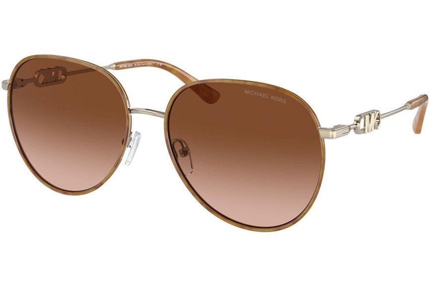 Ochelari de soare Michael Kors Empire MK1128J 10143B Rotunzi Aurii