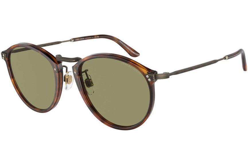 Ochelari de soare Giorgio Armani AR318SM 598814 Rotunzi Havana