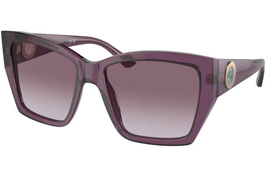 Ochelari de soare Bvlgari BV8260 55148H Pătrați Violeți