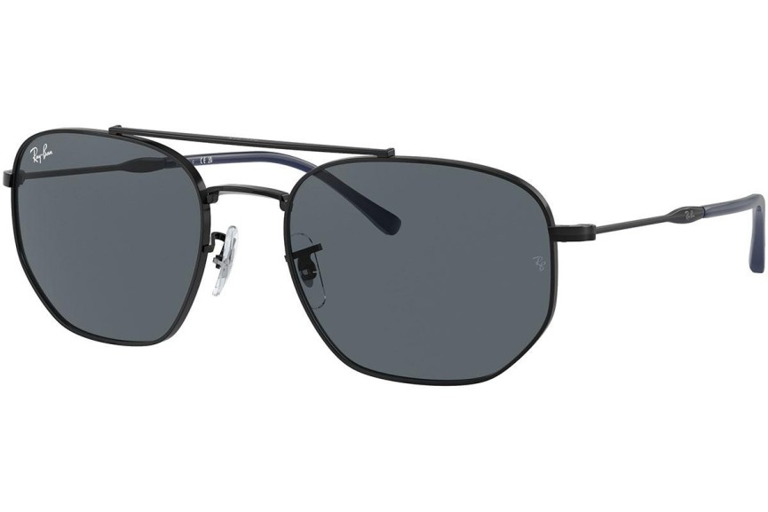 Ochelari de soare Ray-Ban RB3707 9257R5 Pilot Negri