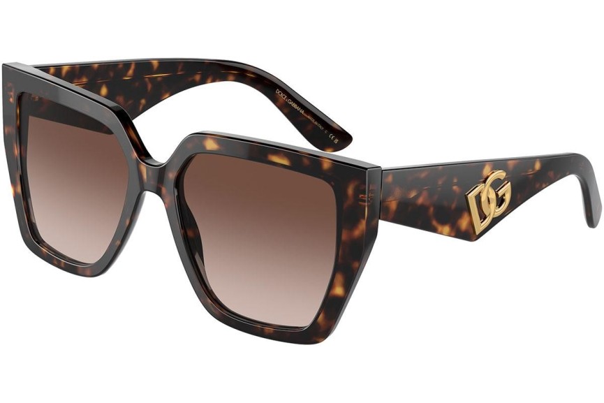 Ochelari de soare Dolce & Gabbana DG4438 502/13 Pătrați Havana