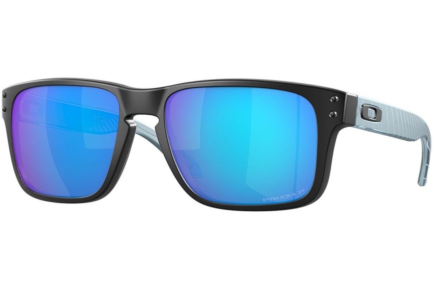 Ochelari de soare Oakley Holbrook XS OJ9007-23 Polarized Pătrați Negri