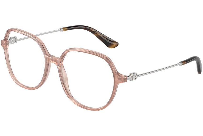 Ochelari Dolce & Gabbana DG3364 3411 Rotunzi Roz