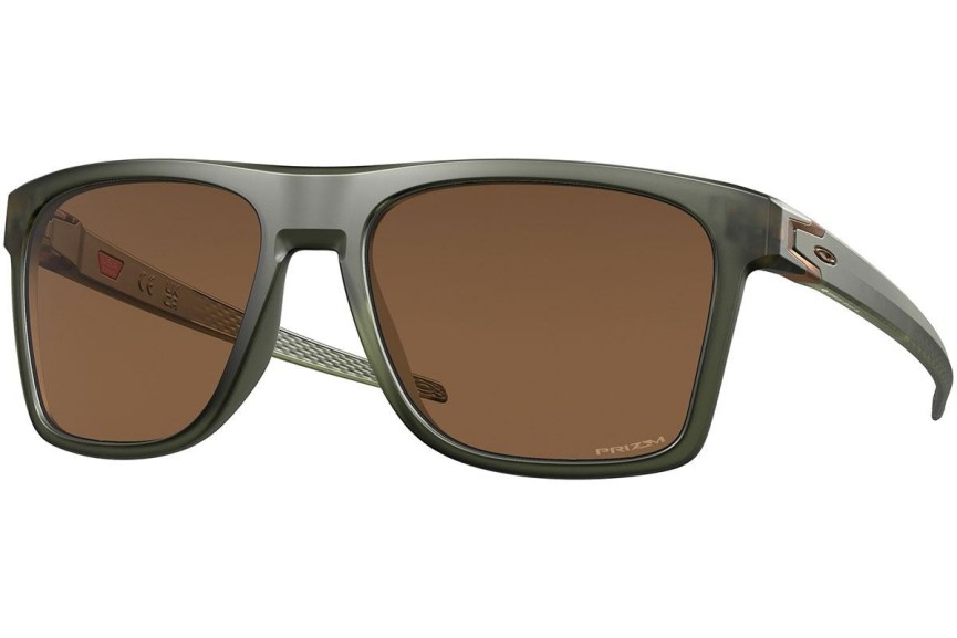 Ochelari de soare Oakley Leffingwell OO9100-11 Pătrați Gri