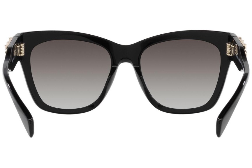 Ochelari de soare Michael Kors Empire Square MK2182U 30058G Cat Eye Negri