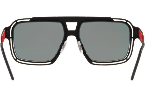 Ochelari de soare Dolce & Gabbana DG2270 11066Q Pătrați Negri