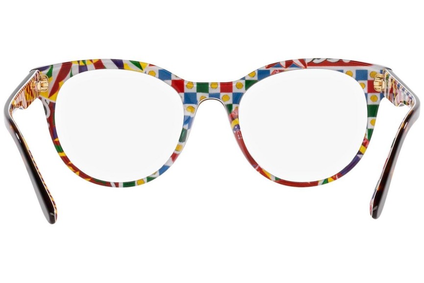 Ochelari Dolce & Gabbana DG3334 3217 Rotunzi Havana