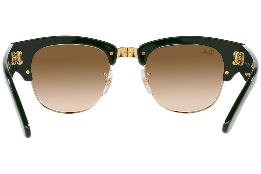 Ochelari de soare Ray-Ban Mega Clubmaster RB0316S 136851 Browline Verzi