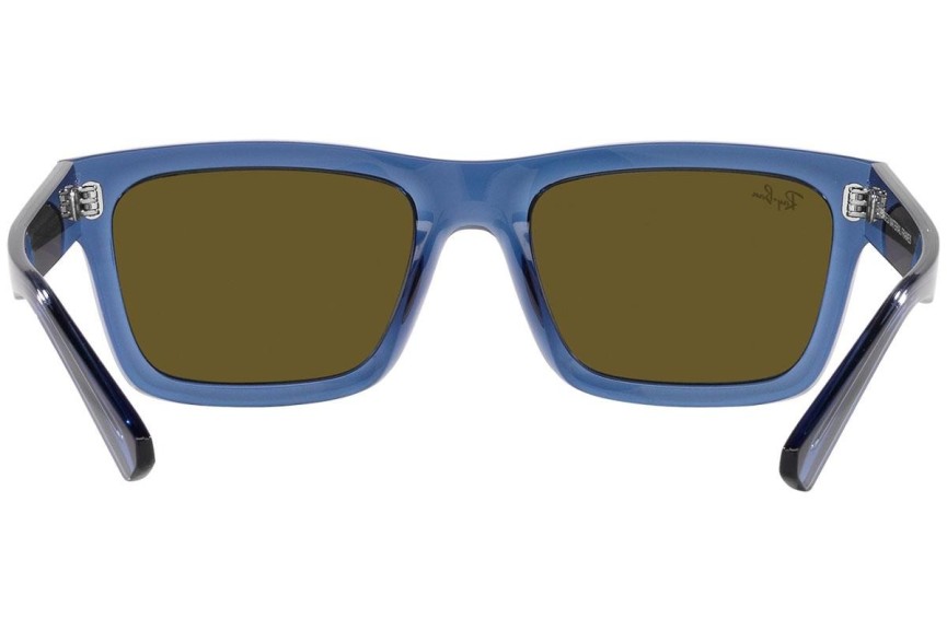 Ochelari de soare Ray-Ban Warren RB4396 668073 Dreptunghiulari Albaștri