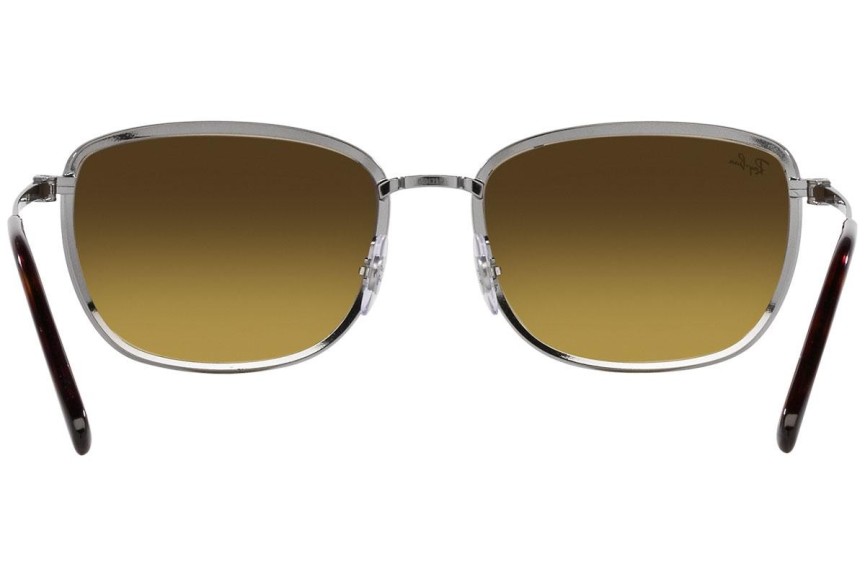 Ochelari de soare Ray-Ban RB3705 916785 Dreptunghiulari Argintii