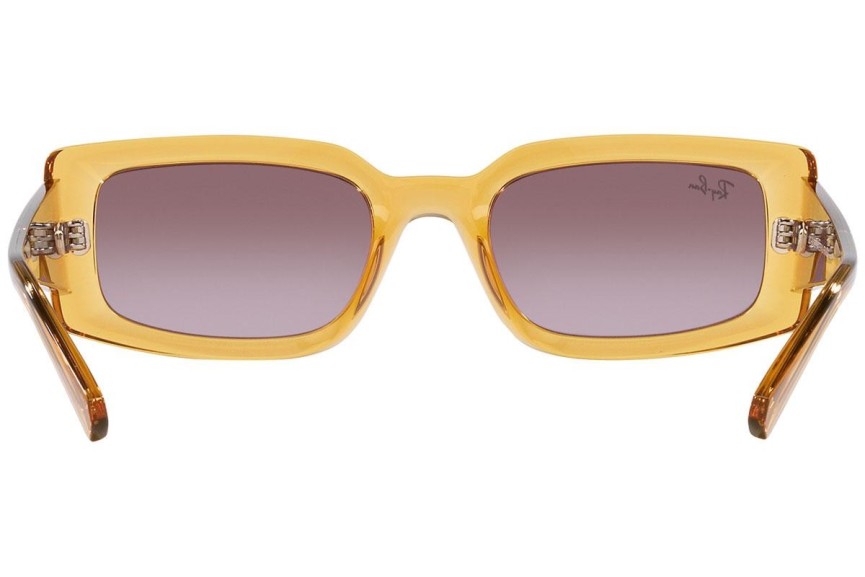 Ochelari de soare Ray-Ban Kiliane RB4395 66828H Dreptunghiulari Galbeni