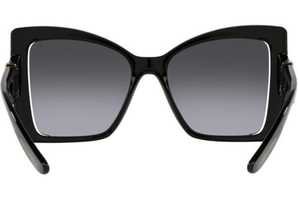 Ochelari de soare Dolce & Gabbana DG6141 501/8G Cat Eye Negri