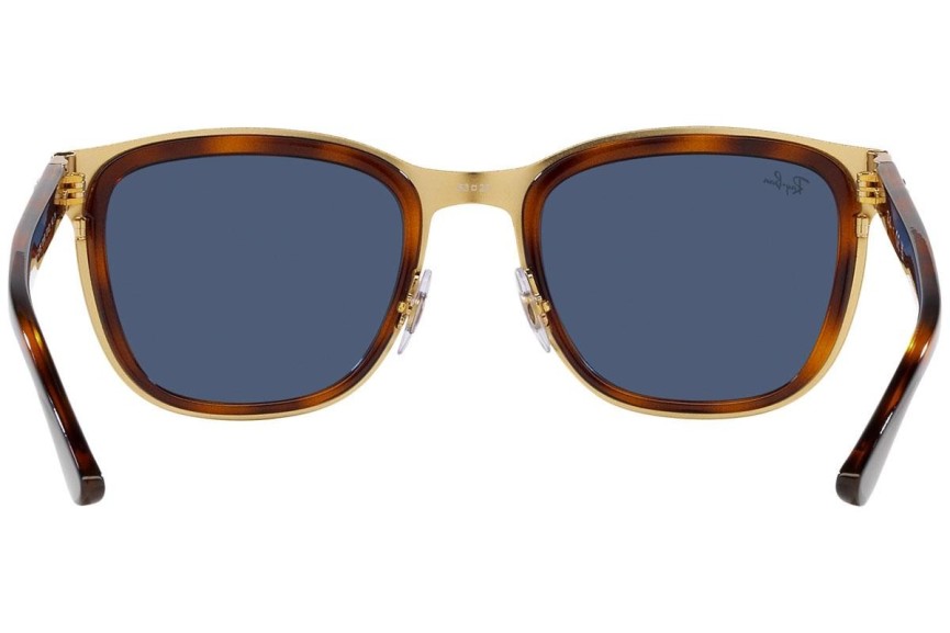 Ochelari de soare Ray-Ban Clyde RB3709 001/80 Pătrați Havana