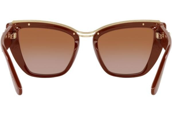 Ochelari de soare Dolce & Gabbana Icons Collection DG6144 329213 Cat Eye Maro