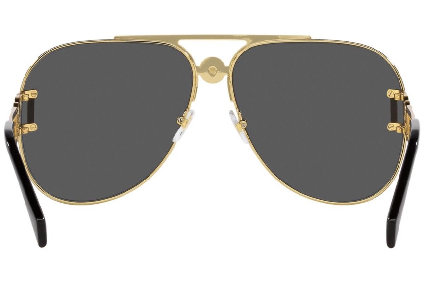 Ochelari de soare Versace VE2255 100287 Pilot Aurii