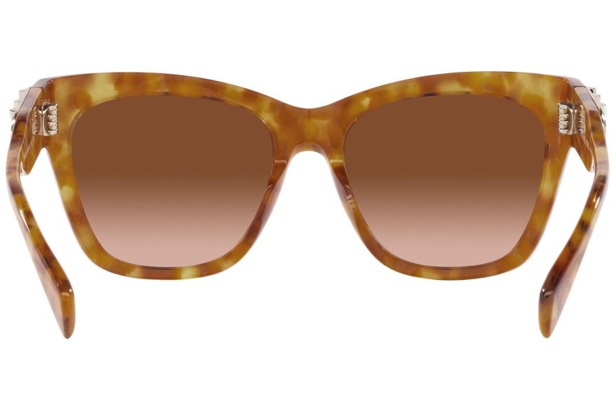 Ochelari de soare Michael Kors Empire Square MK2182U 32883B Cat Eye Maro