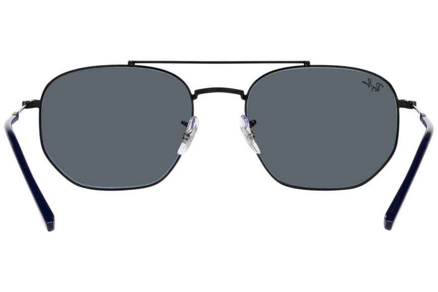 Ochelari de soare Ray-Ban RB3707 9257R5 Pilot Negri