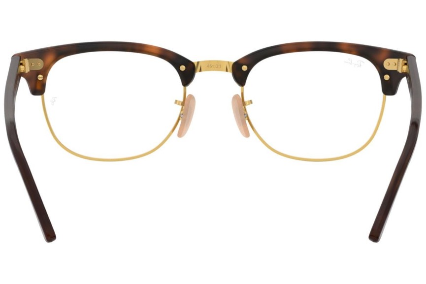 Ochelari Ray-Ban Clubmaster Optics RX5154 2372 Browline Maro