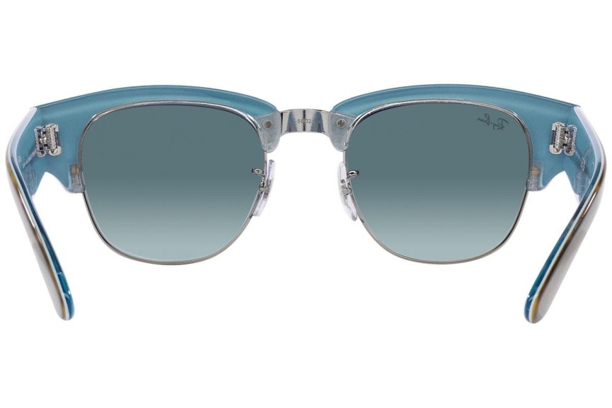 Ochelari de soare Ray-Ban Mega Clubmaster RB0316S 13163M Browline Havana