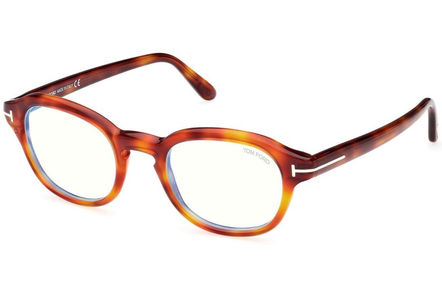 Ochelari Tom Ford FT5871-B 053 Rotunzi Havana