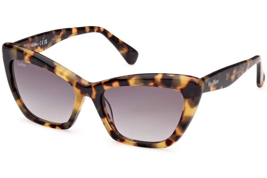 Ochelari de soare Max Mara MM0063 55B Cat Eye Havana