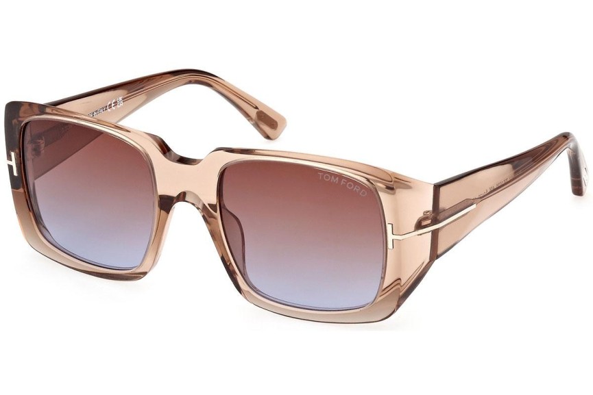 Ochelari de soare Tom Ford FT1035 45F Pătrați Maro