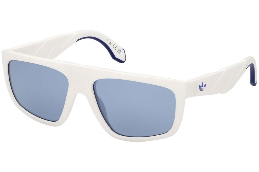 Ochelari de soare Adidas Originals OR0093 21X Pătrați Albi