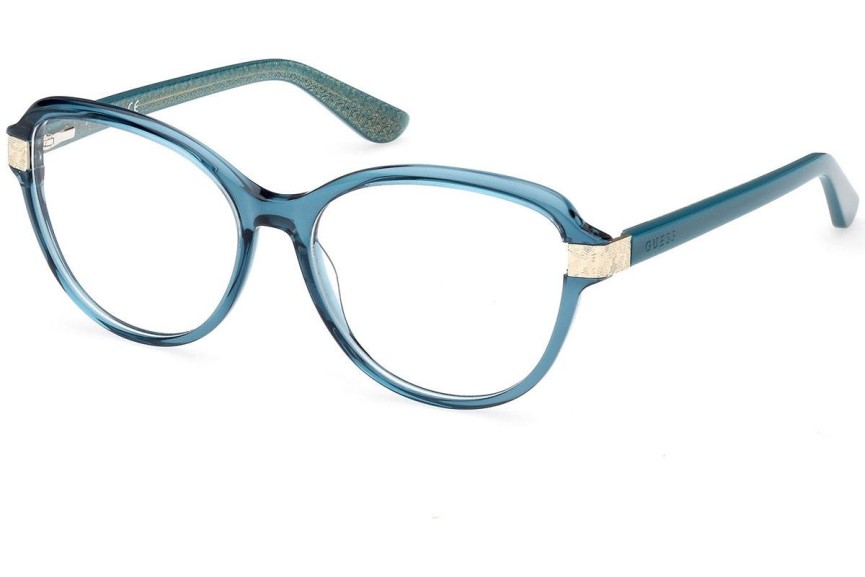 Ochelari Guess GU2955 087 Cat Eye Albaștri