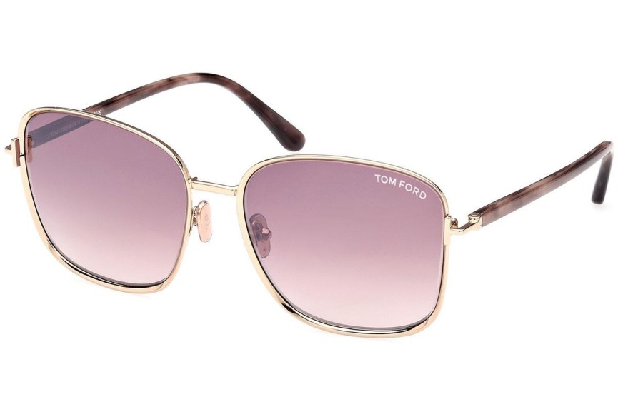 Ochelari de soare Tom Ford FT1029 28Z Pătrați Aurii