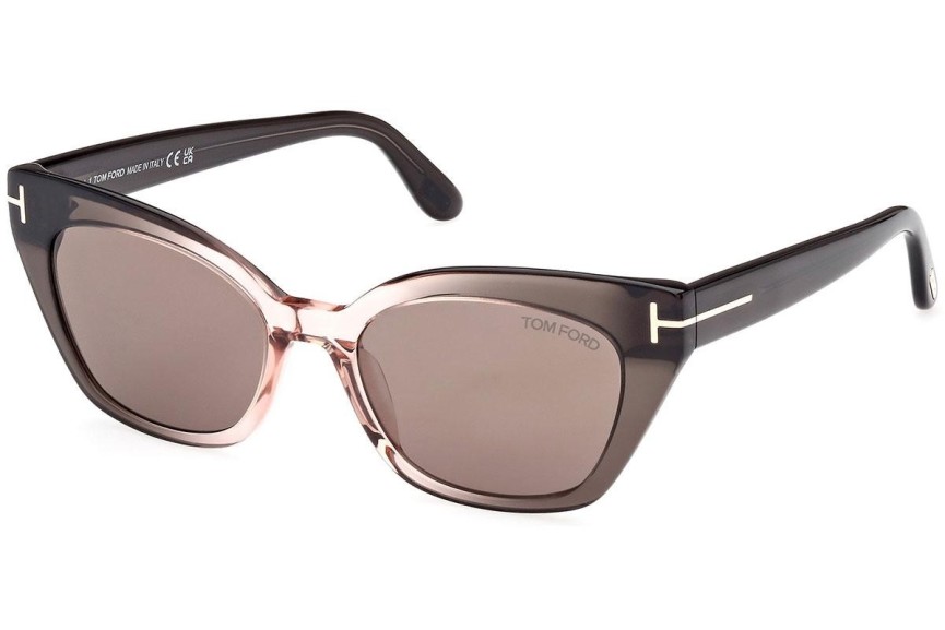 Ochelari de soare Tom Ford FT1031 20J Cat Eye Gri