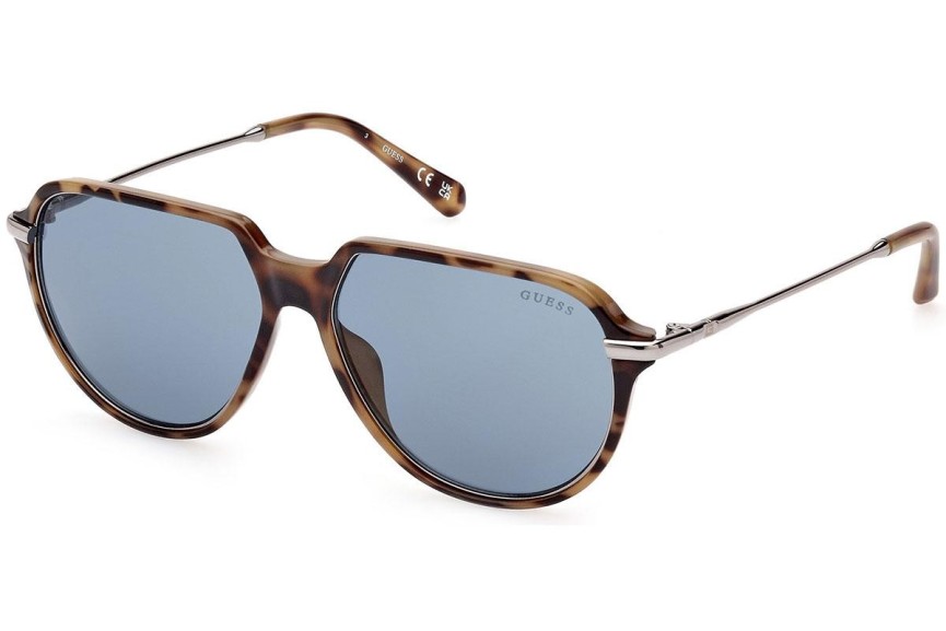 Ochelari de soare Guess GU00067 53V Pilot Havana