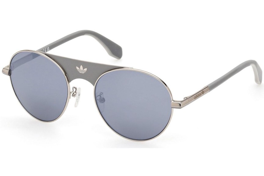 Ochelari de soare Adidas Originals OR0092 16C Rotunzi Argintii