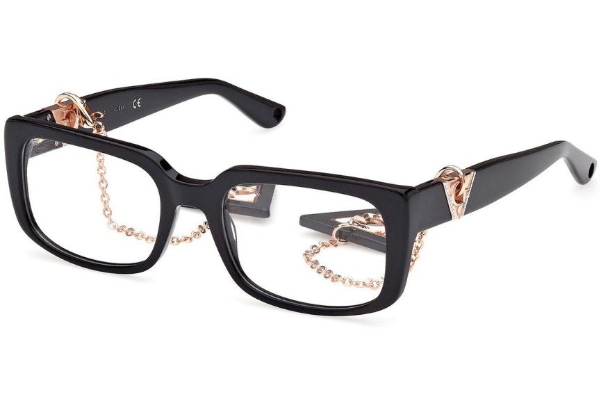 Ochelari Guess GU2959 001 Dreptunghiulari Negri