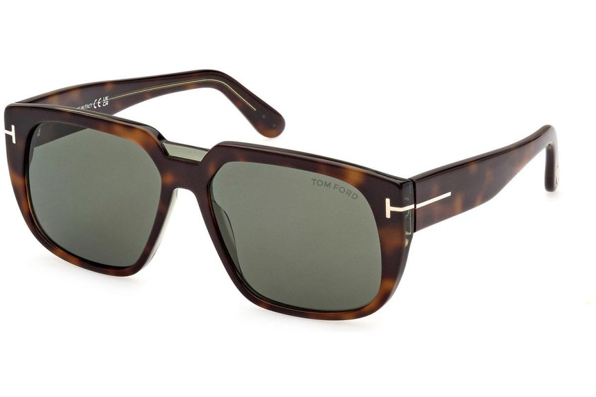 Ochelari de soare Tom Ford FT1025 56N Pătrați Havana