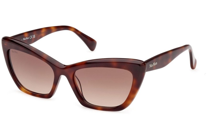 Ochelari de soare Max Mara MM0063 52F Cat Eye Havana