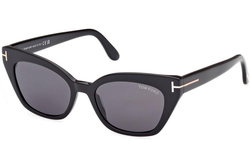 Ochelari de soare Tom Ford FT1031 01A Cat Eye Negri