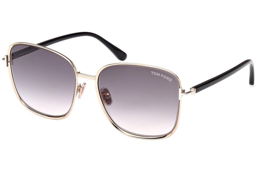 Ochelari de soare Tom Ford FT1029 28B Pătrați Aurii