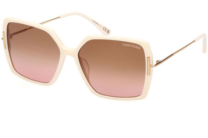 Ochelari de soare Tom Ford FT1039 25F Pătrați Bej