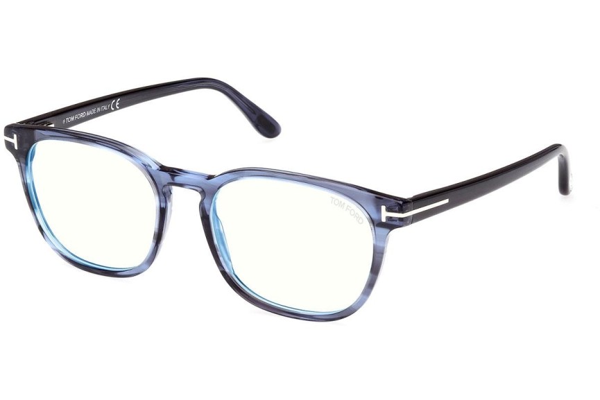 Ochelari Tom Ford FT5868-B 092 Pătrați Albaștri