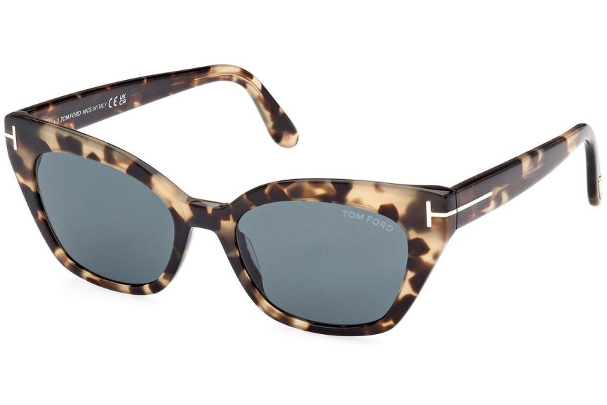 Ochelari de soare Tom Ford FT1031 55V Cat Eye Havana