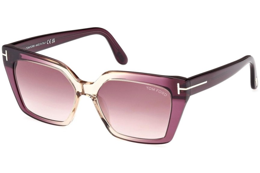 Ochelari de soare Tom Ford FT1030 83Z Cat Eye Violeți