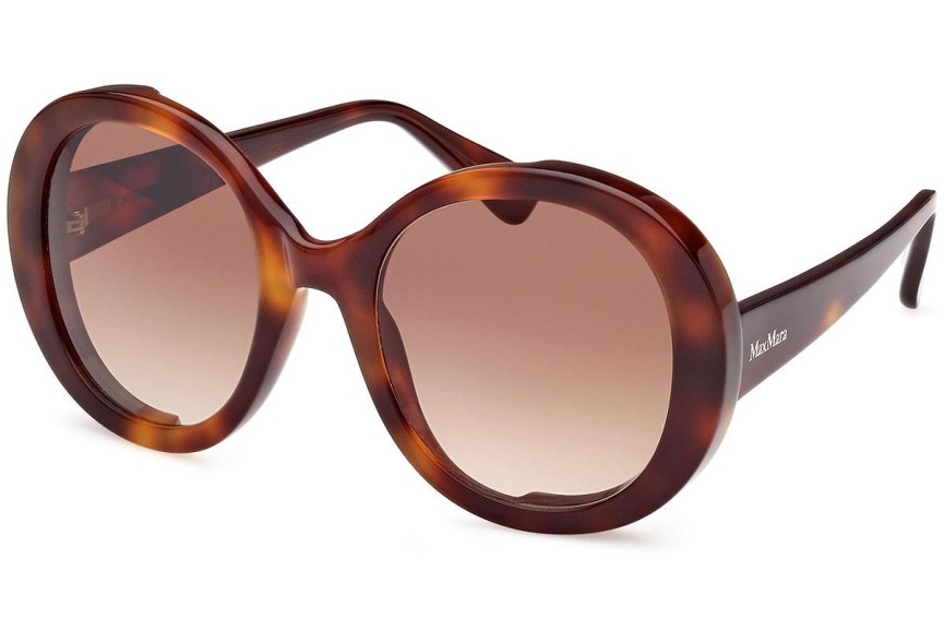 Ochelari de soare Max Mara MM0074 52F Oversize Havana