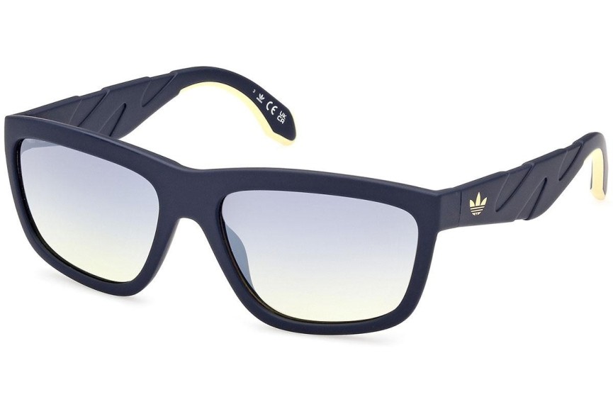 Ochelari de soare Adidas Originals OR0094 91X Pătrați Albaștri